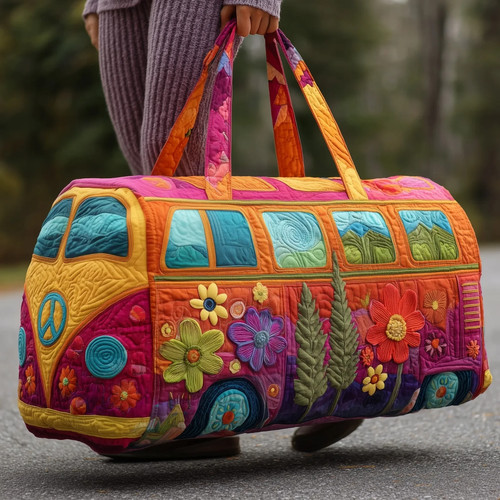 Unisex boho quilted - quilted, weekender