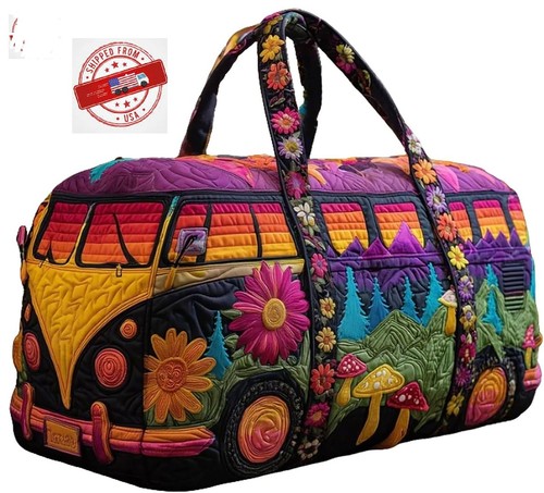 Large hippie van duffle - van, bag
