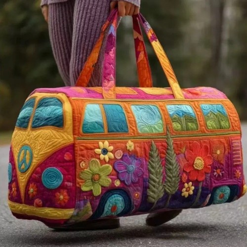 Unisex boho quilted - unisex, weekender