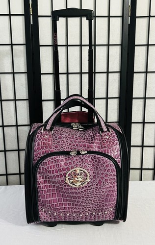Kathy van zeeland purple croco - kathy,