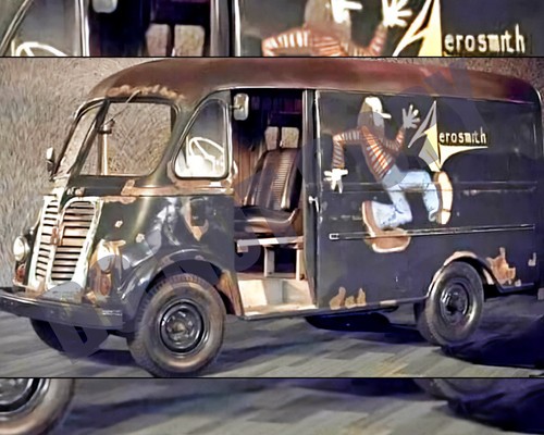 Aerosmith first moving van - aerosmith,