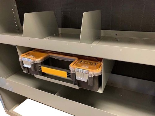 Steel holder with dewalt - holder,